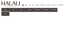 Tablet Screenshot of halali-magazin.de